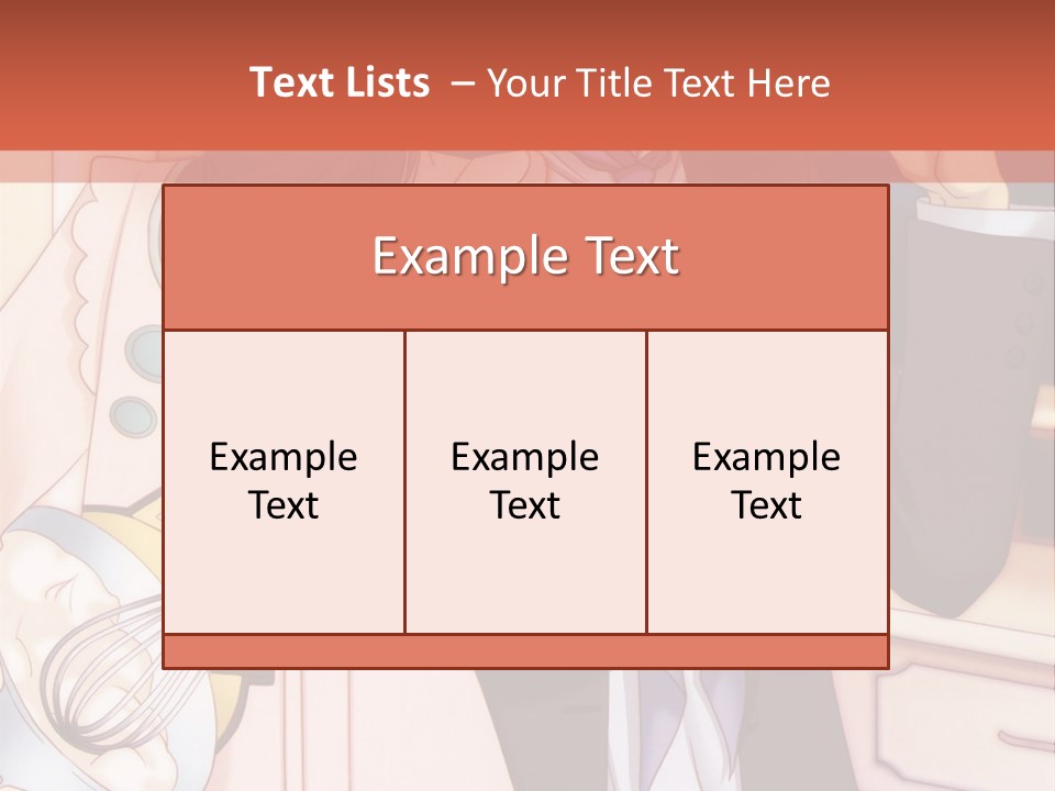A Couple Of People Standing Next To Each Other In A Kitchen PowerPoint Template
