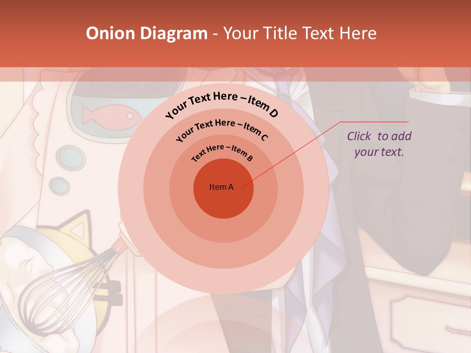 A Couple Of People Standing Next To Each Other In A Kitchen PowerPoint Template