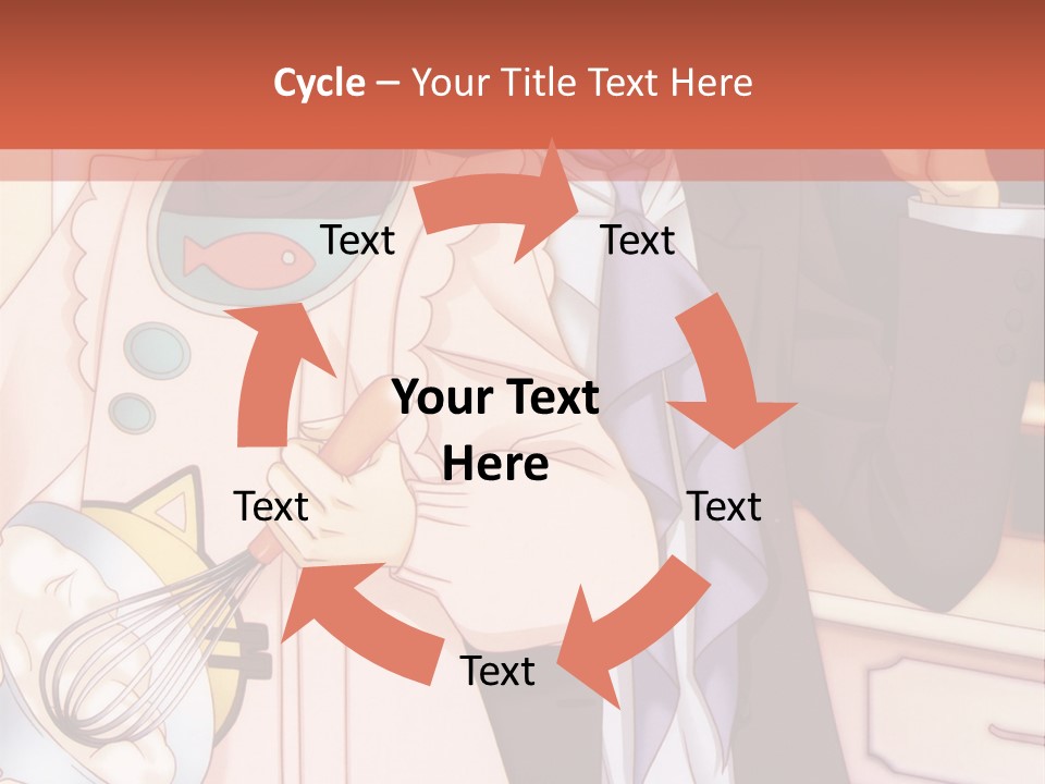 A Couple Of People Standing Next To Each Other In A Kitchen PowerPoint Template