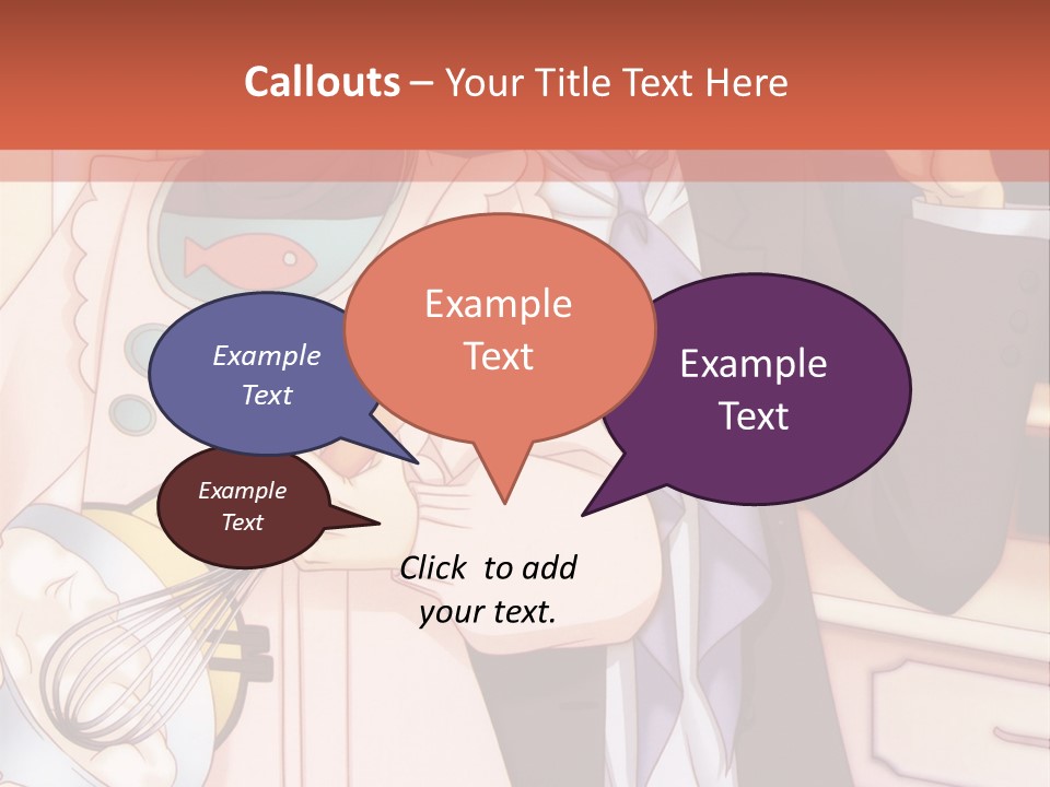 A Couple Of People Standing Next To Each Other In A Kitchen PowerPoint Template