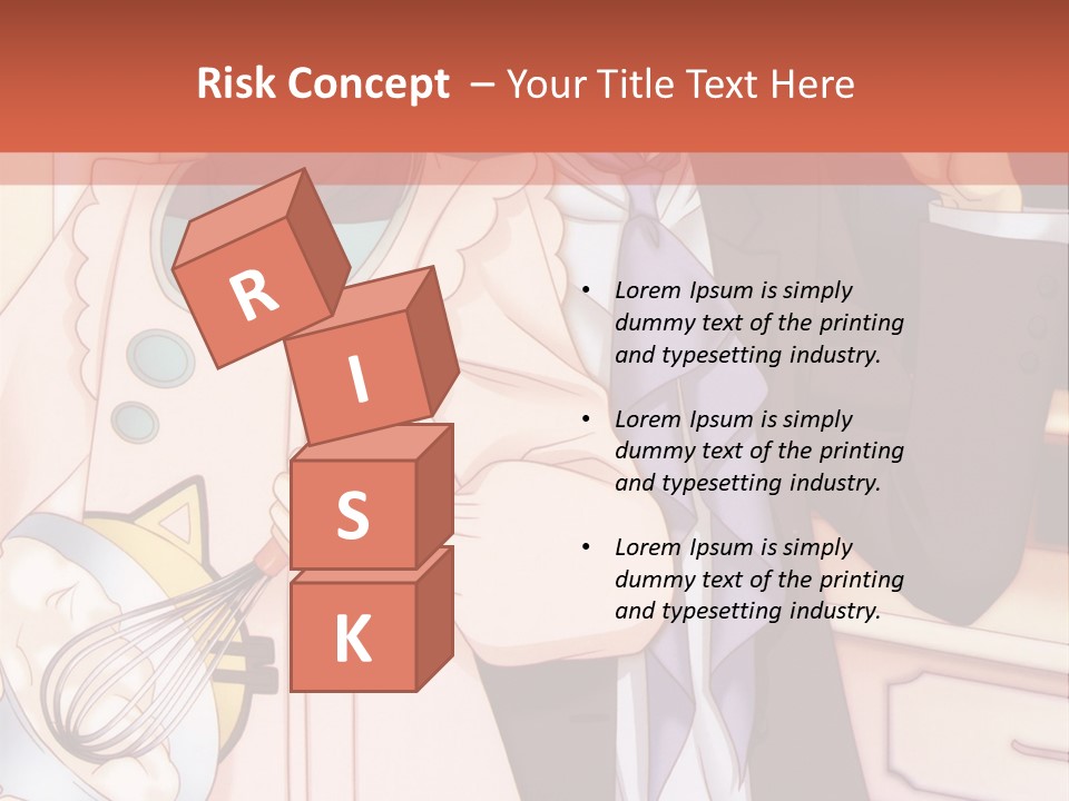 A Couple Of People Standing Next To Each Other In A Kitchen PowerPoint Template