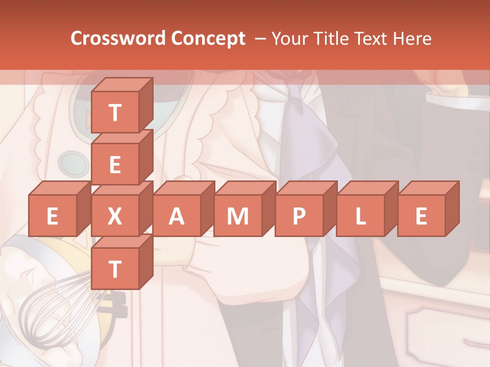 A Couple Of People Standing Next To Each Other In A Kitchen PowerPoint Template