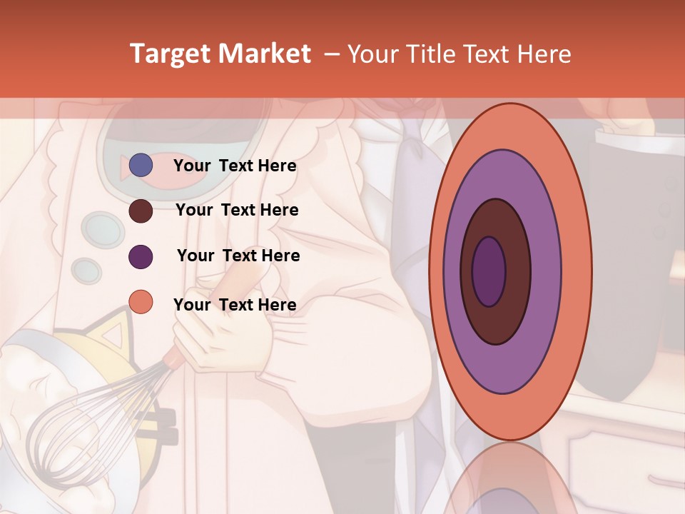 A Couple Of People Standing Next To Each Other In A Kitchen PowerPoint Template