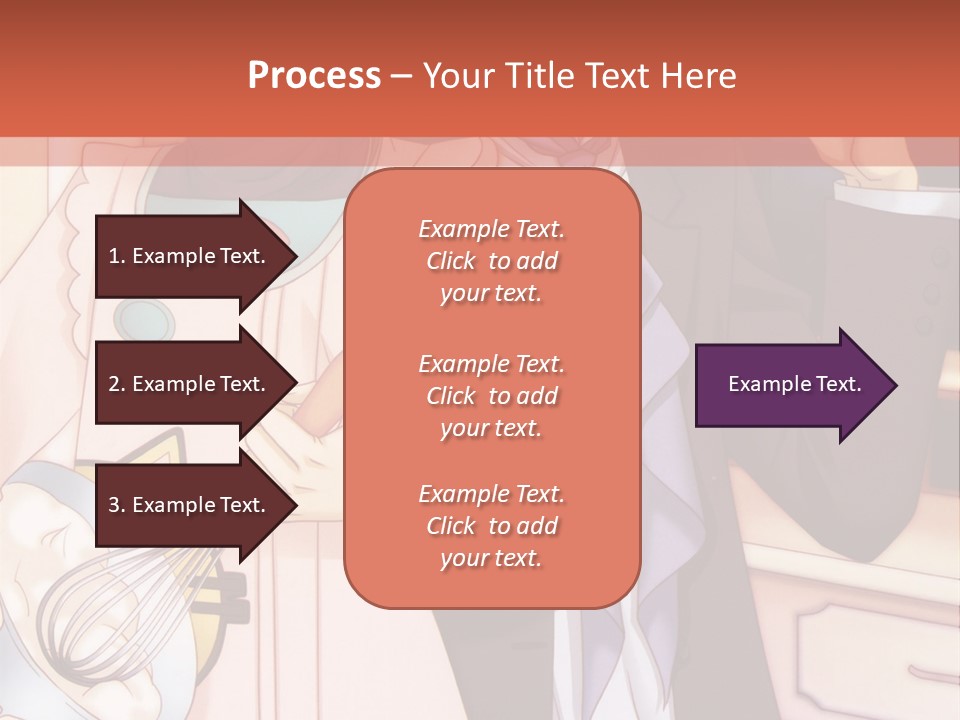 A Couple Of People Standing Next To Each Other In A Kitchen PowerPoint Template