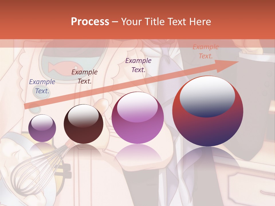 A Couple Of People Standing Next To Each Other In A Kitchen PowerPoint Template