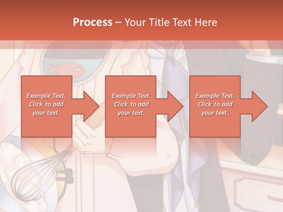 A Couple Of People Standing Next To Each Other In A Kitchen PowerPoint Template