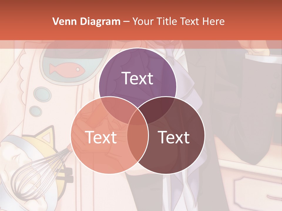 A Couple Of People Standing Next To Each Other In A Kitchen PowerPoint Template