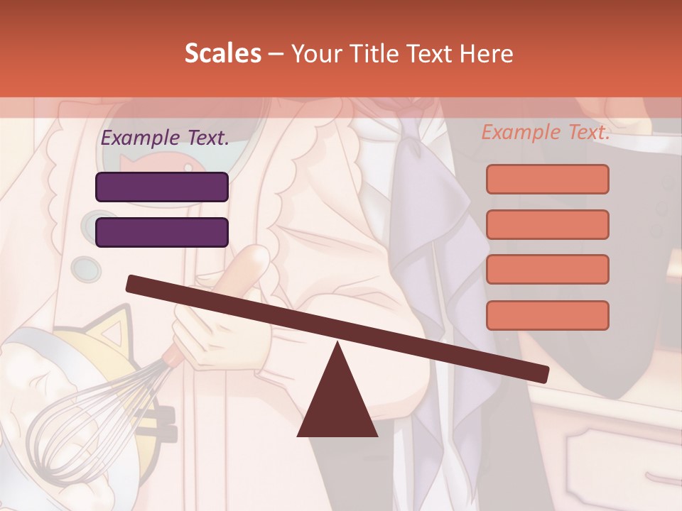 A Couple Of People Standing Next To Each Other In A Kitchen PowerPoint Template