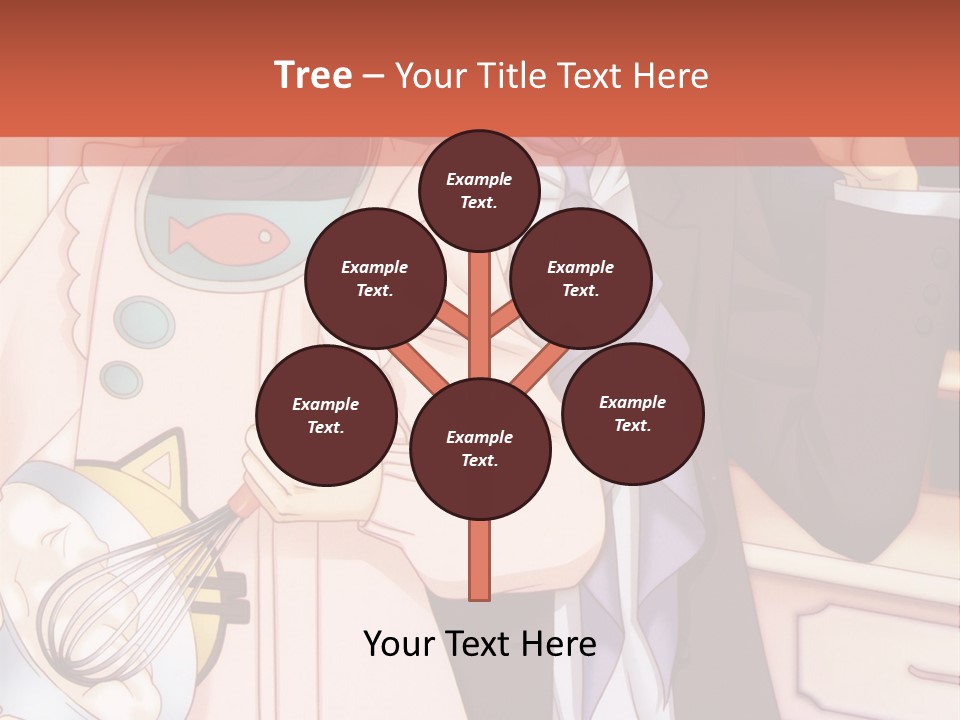 A Couple Of People Standing Next To Each Other In A Kitchen PowerPoint Template