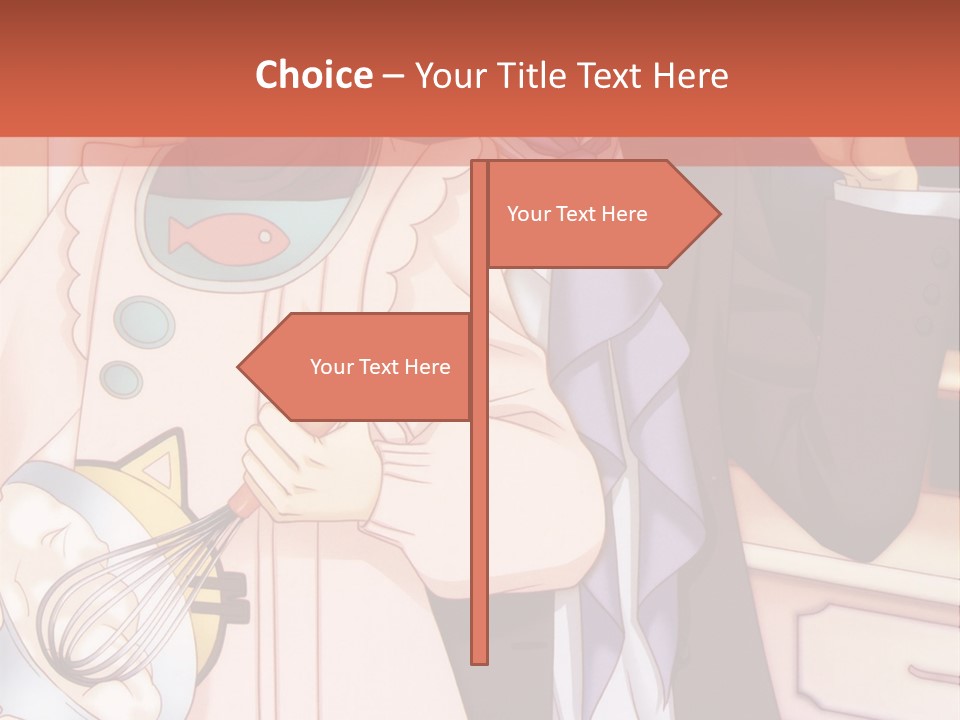 A Couple Of People Standing Next To Each Other In A Kitchen PowerPoint Template