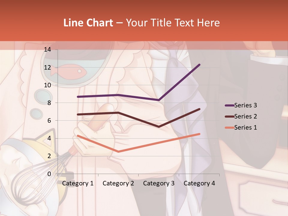 A Couple Of People Standing Next To Each Other In A Kitchen PowerPoint Template