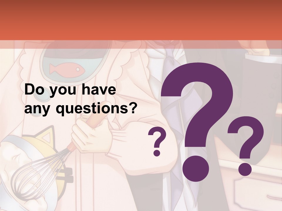 A Couple Of People Standing Next To Each Other In A Kitchen PowerPoint Template