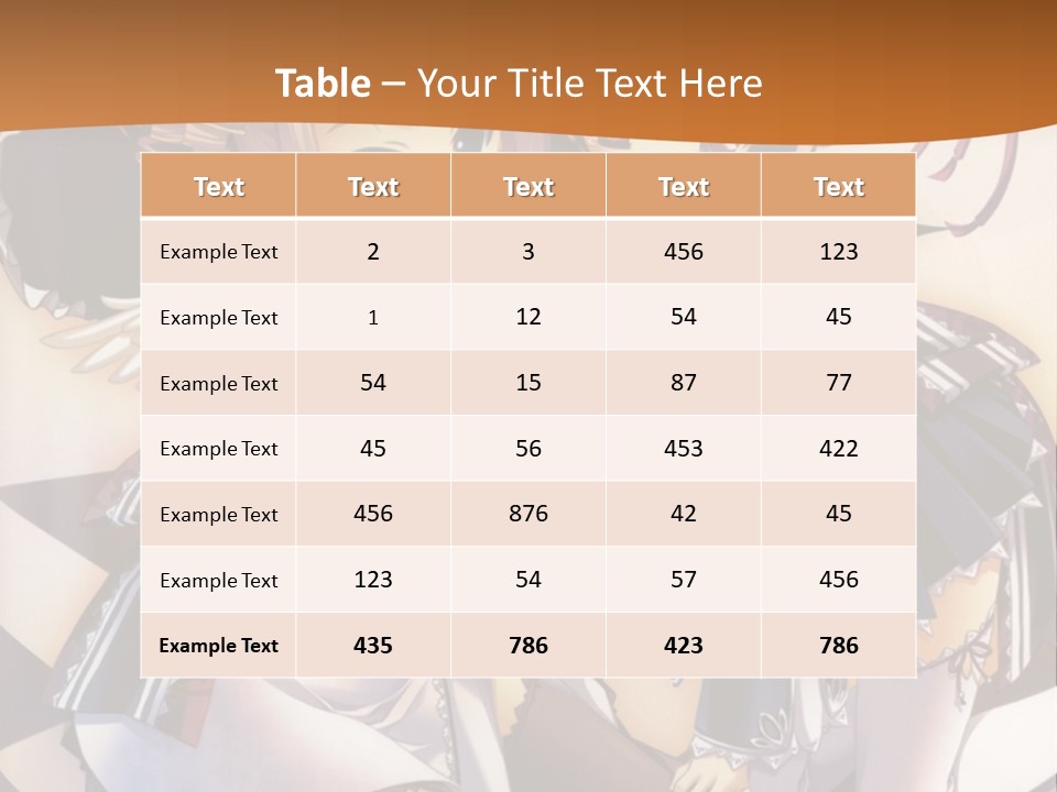 A Couple Of Anime Characters On A Checkered Floor PowerPoint Template