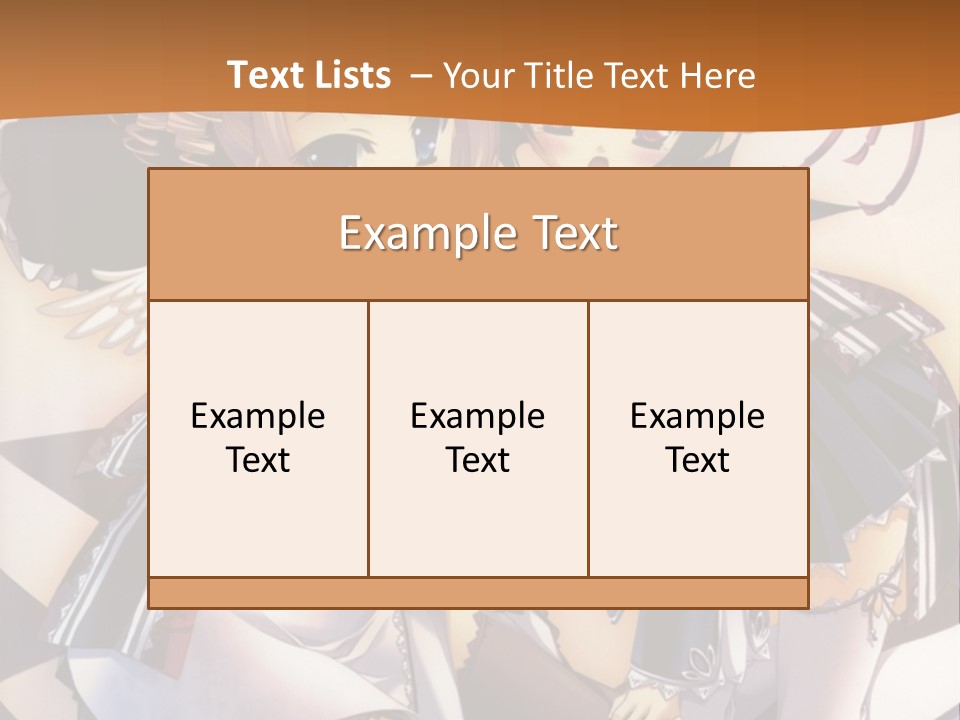 A Couple Of Anime Characters On A Checkered Floor PowerPoint Template