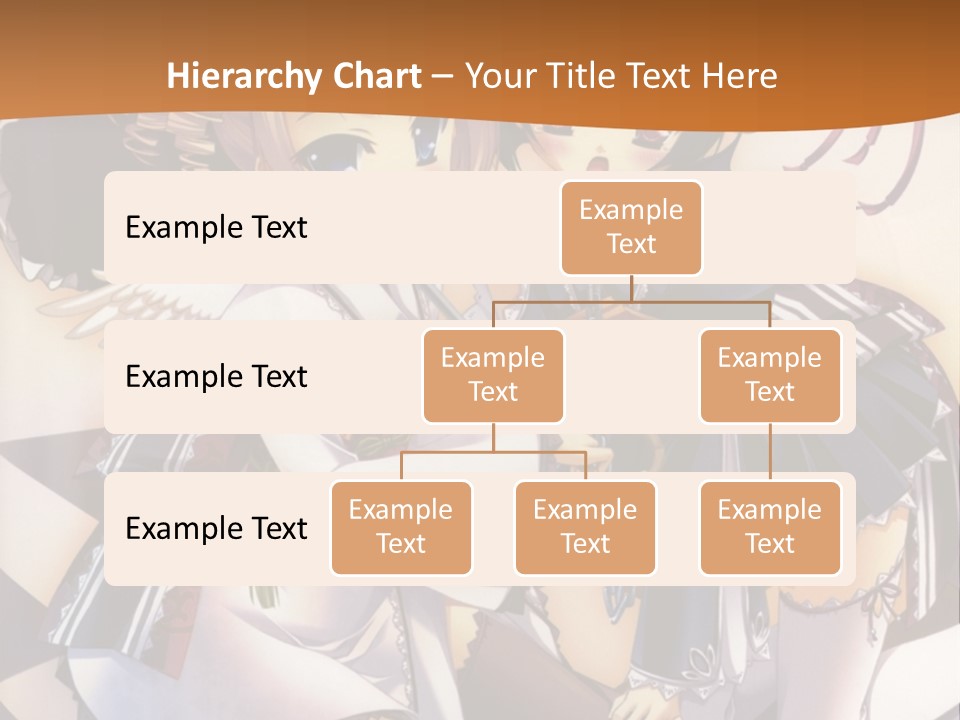A Couple Of Anime Characters On A Checkered Floor PowerPoint Template