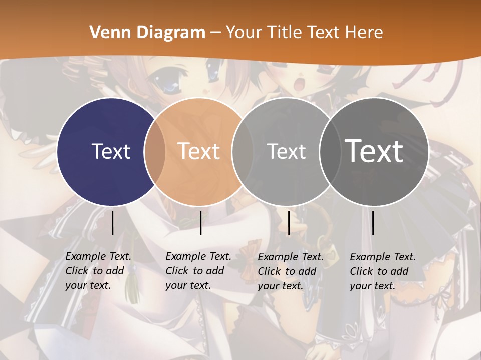 A Couple Of Anime Characters On A Checkered Floor PowerPoint Template