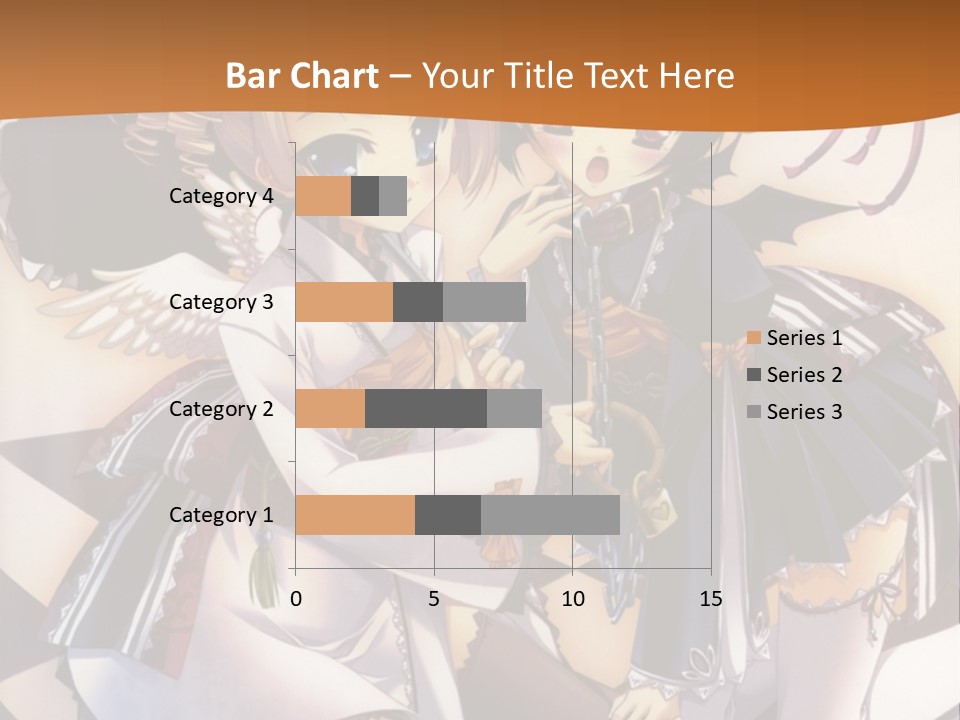 A Couple Of Anime Characters On A Checkered Floor PowerPoint Template