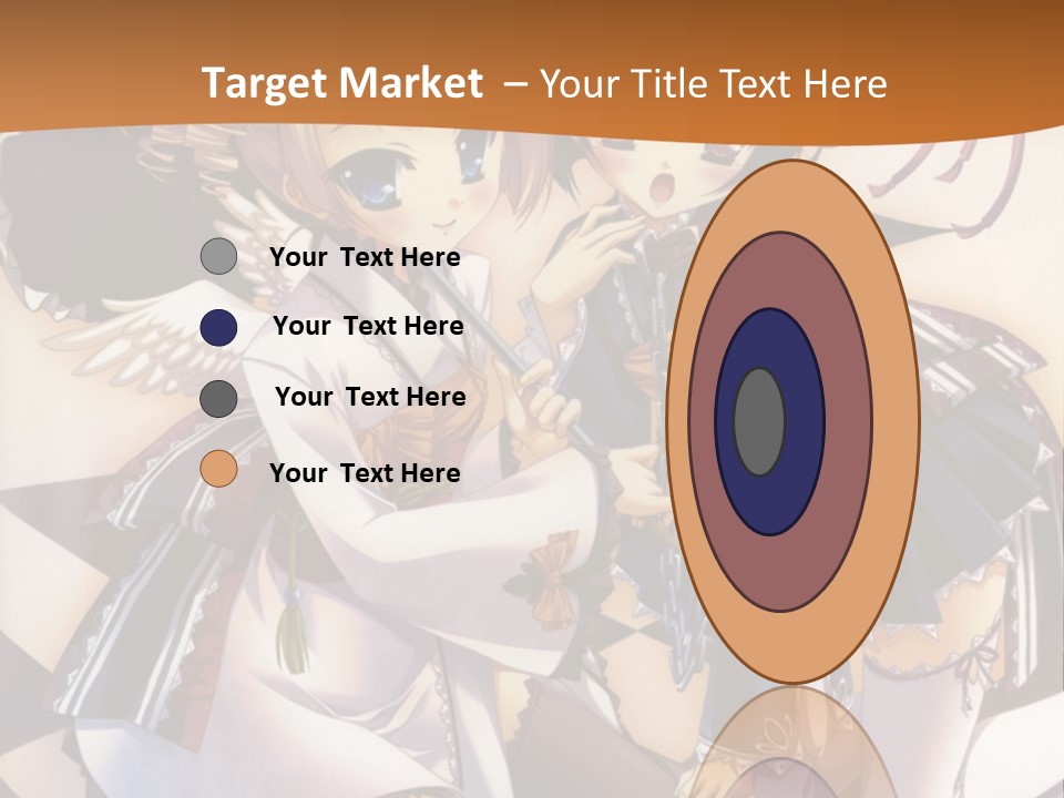 A Couple Of Anime Characters On A Checkered Floor PowerPoint Template