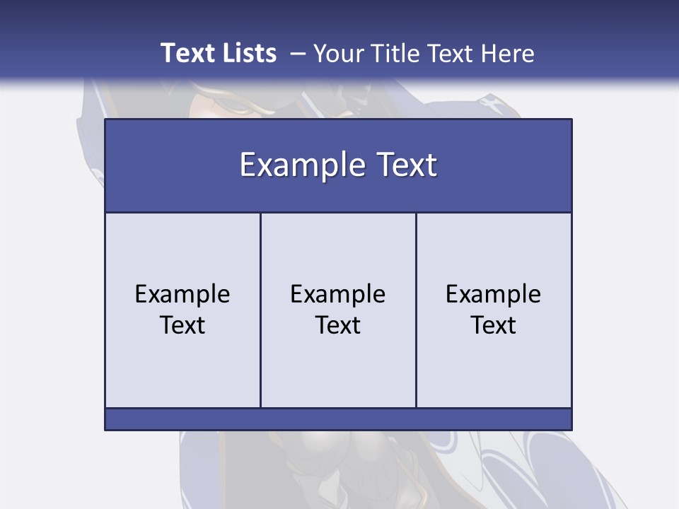 A Woman In Armor With A Sword Powerpoint Template PowerPoint Template