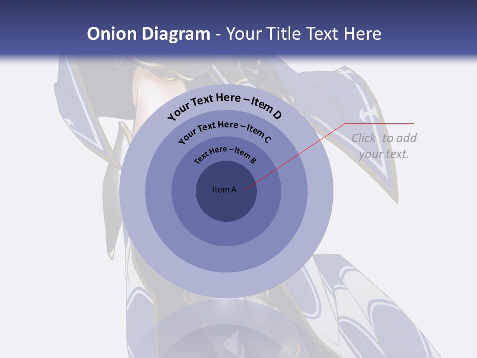 A Woman In Armor With A Sword Powerpoint Template PowerPoint Template