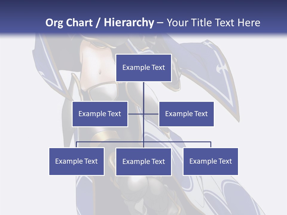 A Woman In Armor With A Sword Powerpoint Template PowerPoint Template