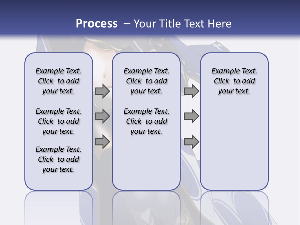 A Woman In Armor With A Sword Powerpoint Template PowerPoint Template