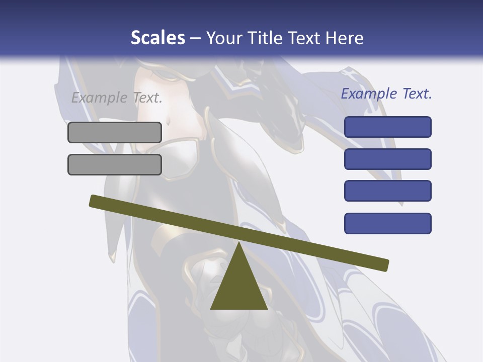 A Woman In Armor With A Sword Powerpoint Template PowerPoint Template