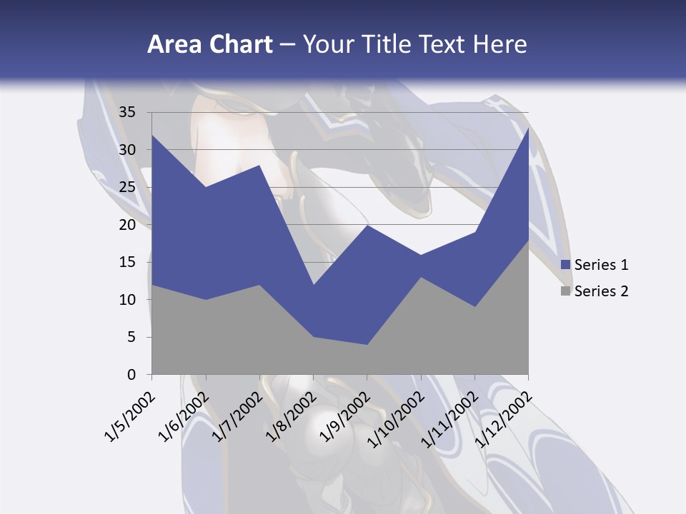 A Woman In Armor With A Sword Powerpoint Template PowerPoint Template