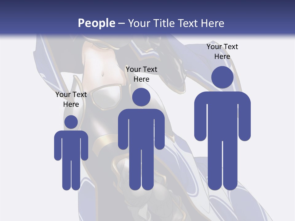 A Woman In Armor With A Sword Powerpoint Template PowerPoint Template