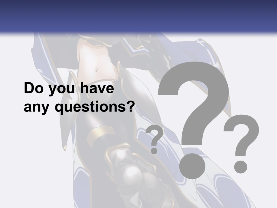 A Woman In Armor With A Sword Powerpoint Template PowerPoint Template