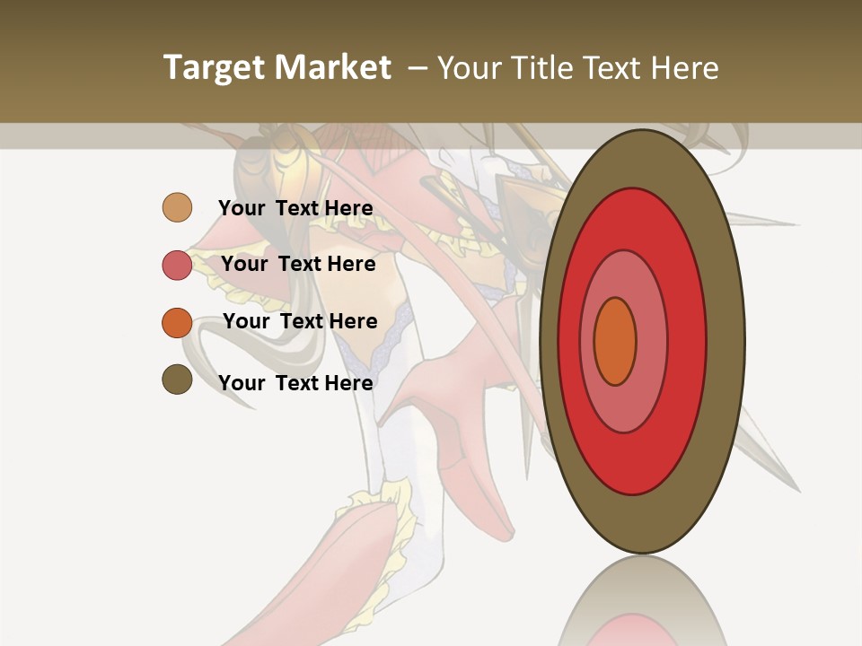 A Woman With A Pair Of Scissors In Her Hand PowerPoint Template