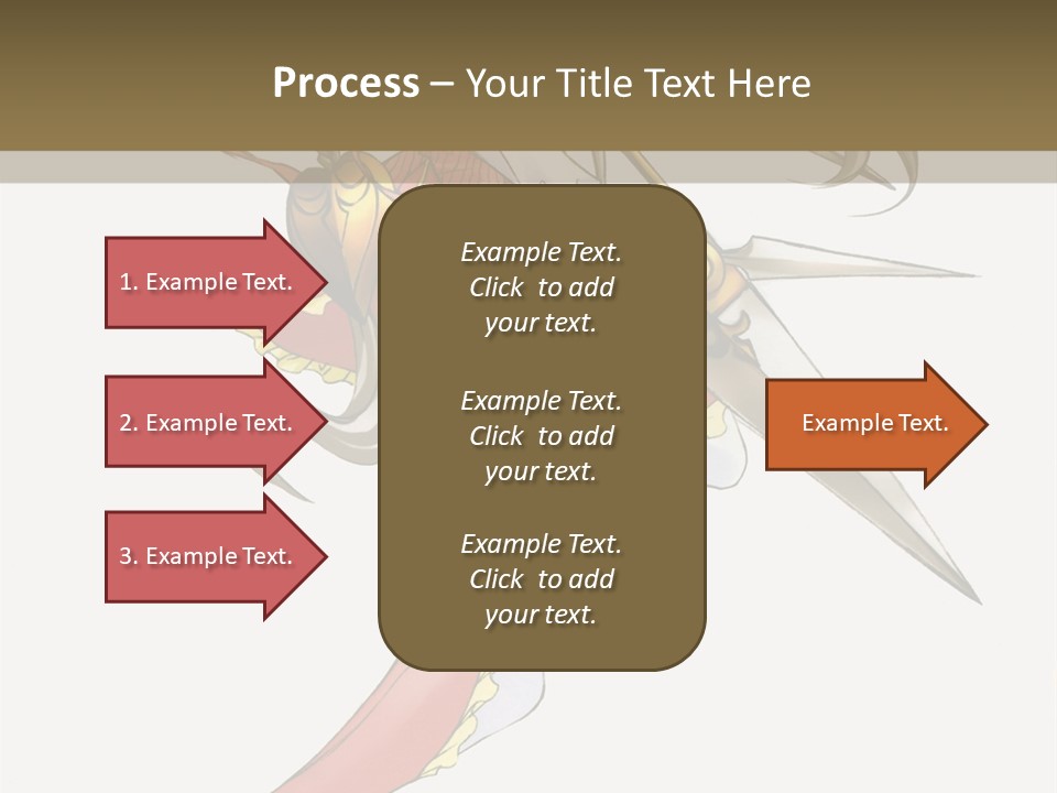 A Woman With A Pair Of Scissors In Her Hand PowerPoint Template