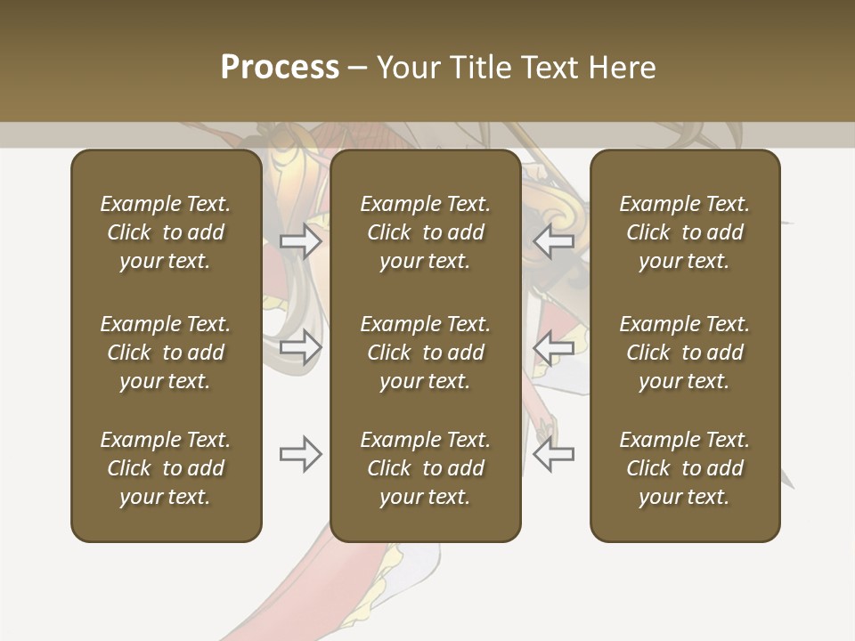 A Woman With A Pair Of Scissors In Her Hand PowerPoint Template