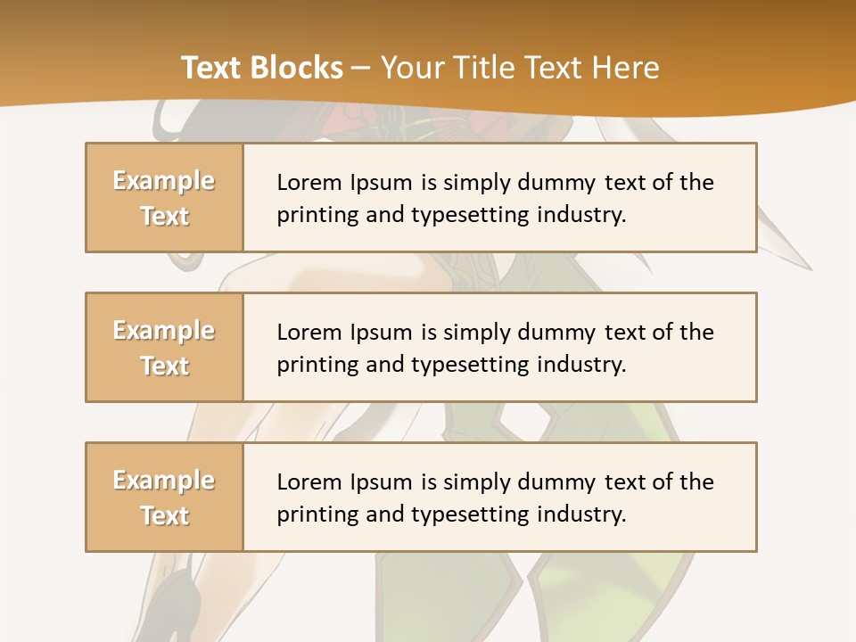 A Woman In A Green Dress Is Holding A Green Ribbon PowerPoint Template