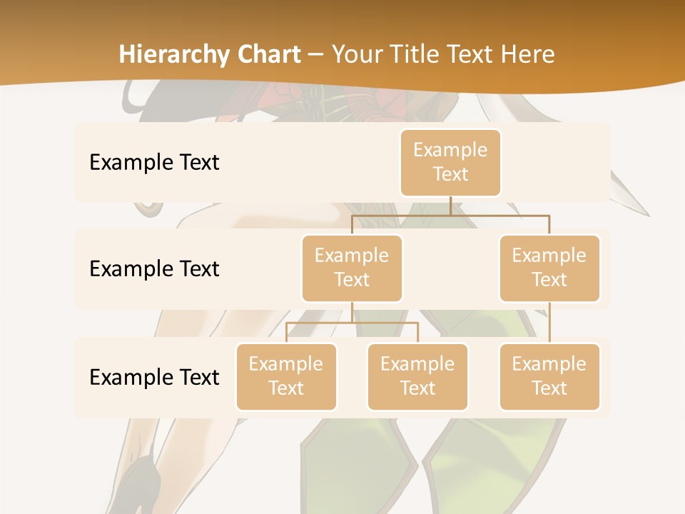 A Woman In A Green Dress Is Holding A Green Ribbon PowerPoint Template