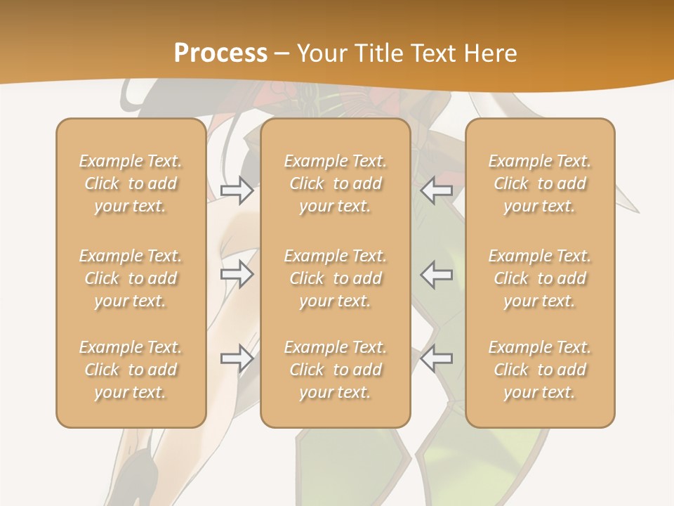 A Woman In A Green Dress Is Holding A Green Ribbon PowerPoint Template