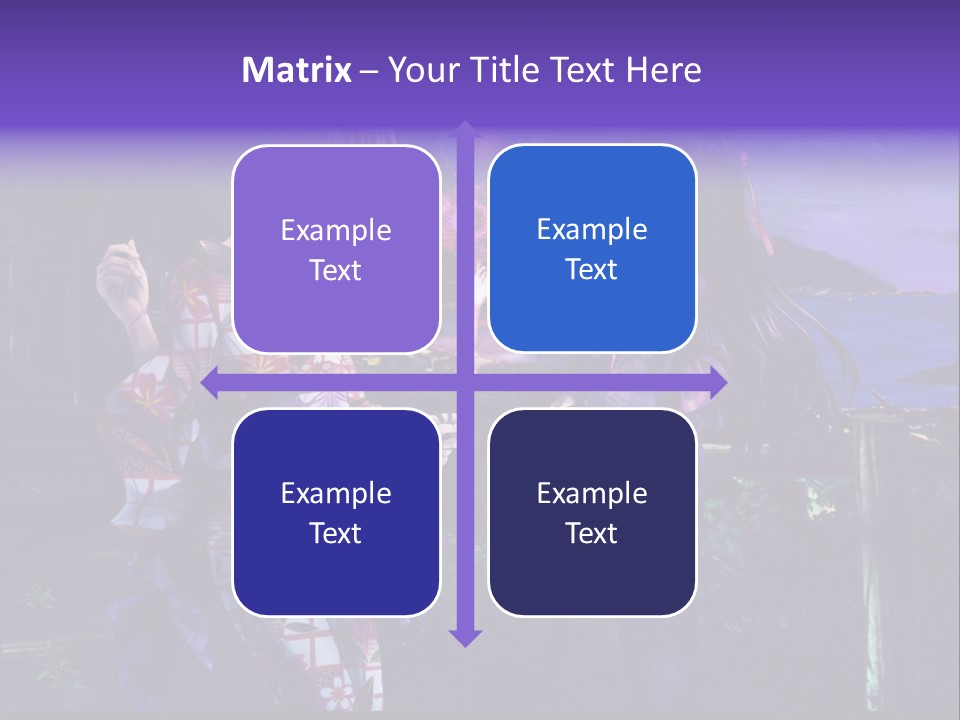 Two Girls Standing Next To Each Other With Fireworks In The Background PowerPoint Template