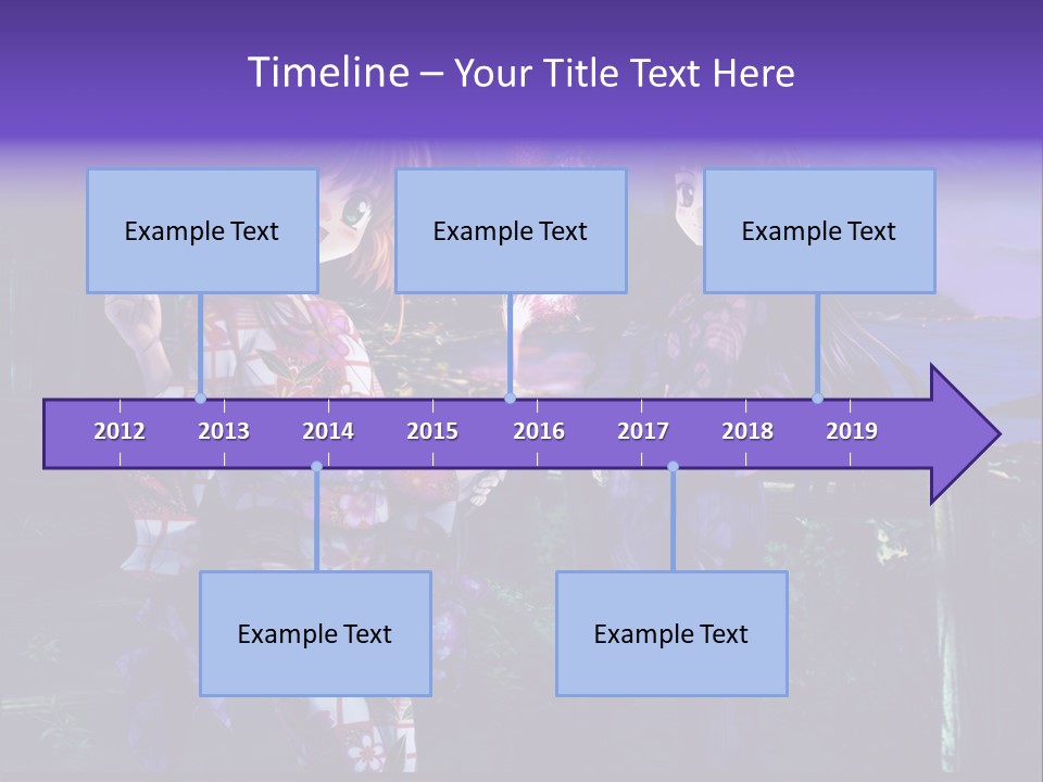 Two Girls Standing Next To Each Other With Fireworks In The Background PowerPoint Template