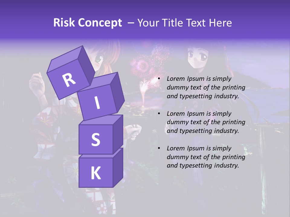 Two Girls Standing Next To Each Other With Fireworks In The Background PowerPoint Template