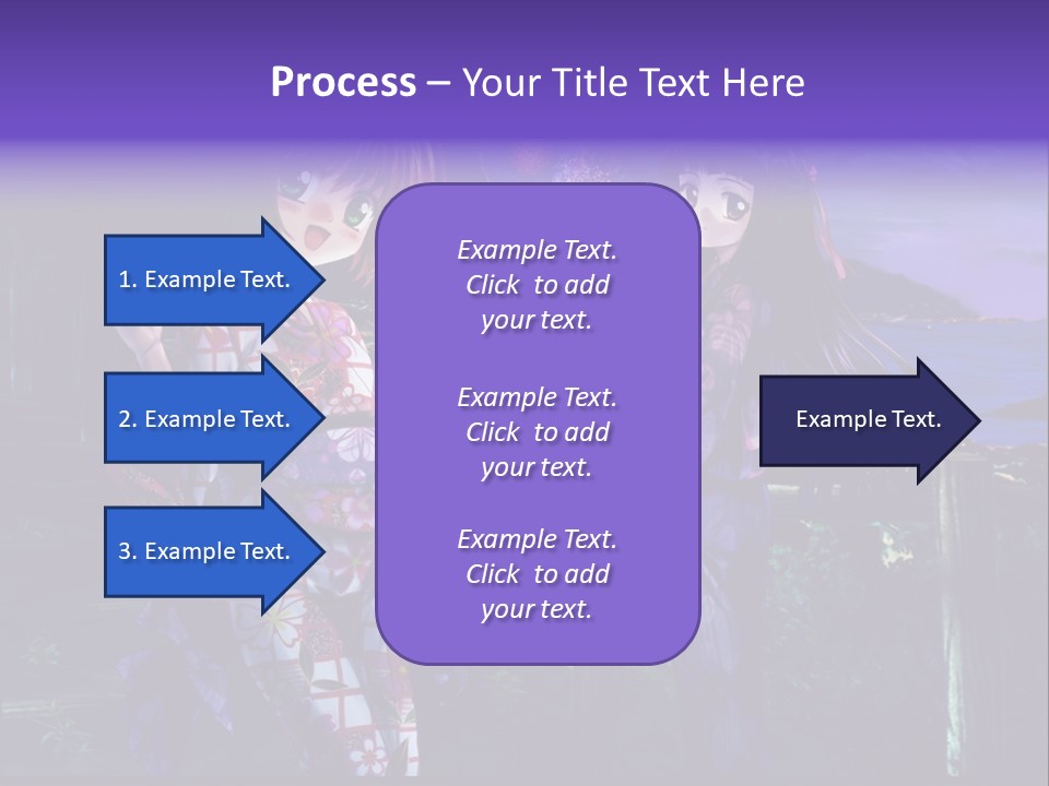 Two Girls Standing Next To Each Other With Fireworks In The Background PowerPoint Template
