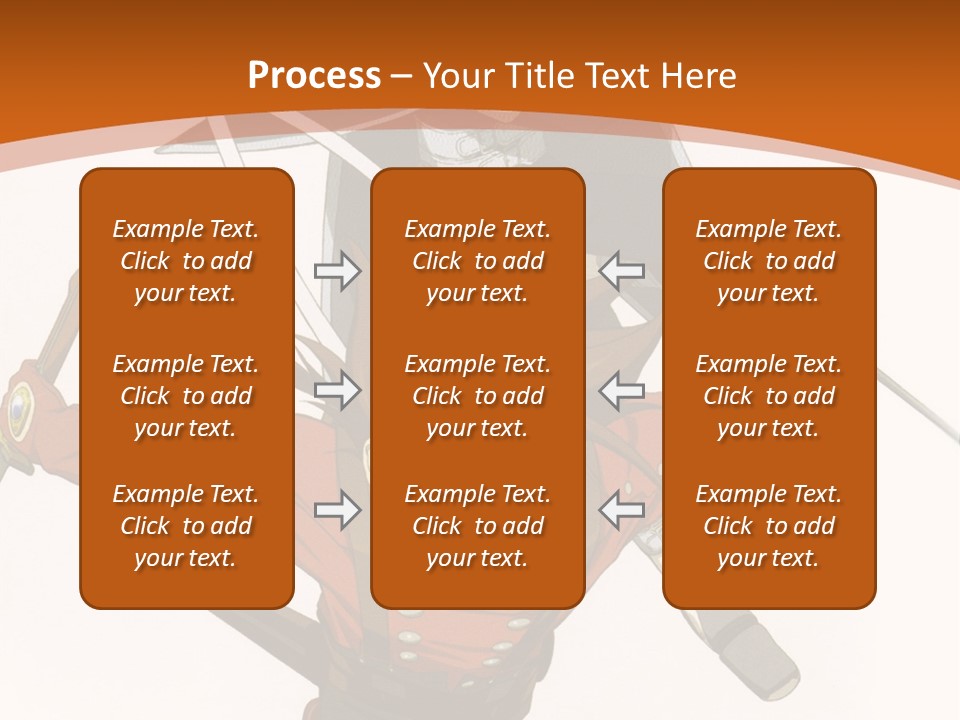 A Couple Of Anime Characters With Swords In Their Hands PowerPoint Template