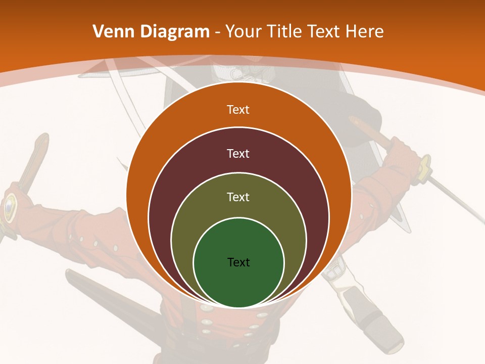 A Couple Of Anime Characters With Swords In Their Hands PowerPoint Template