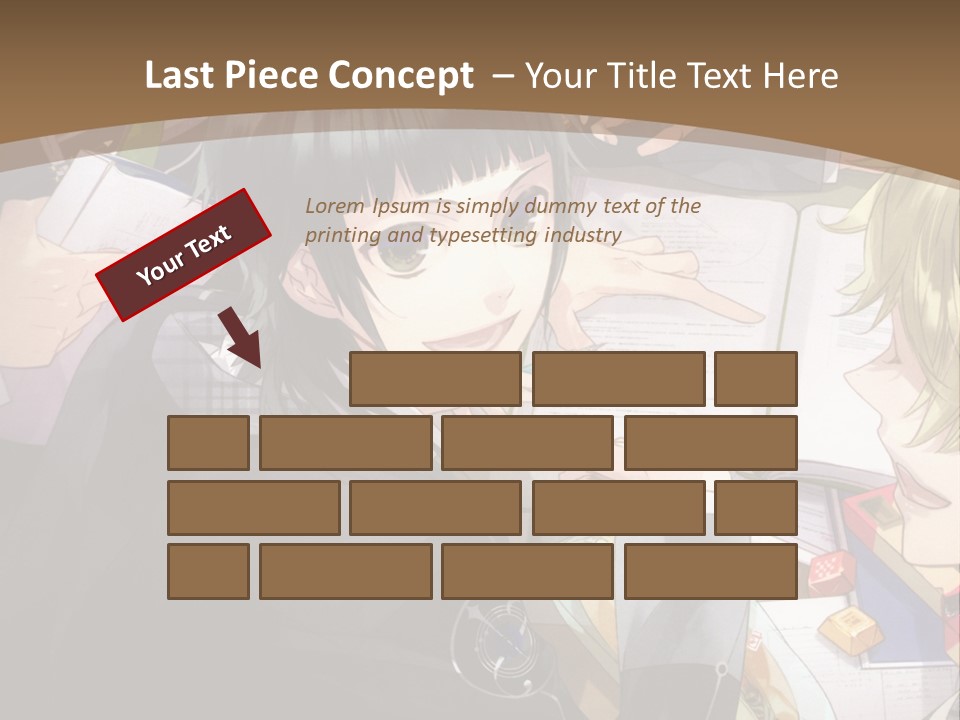 A Group Of People Sitting At A Table With A Book PowerPoint Template