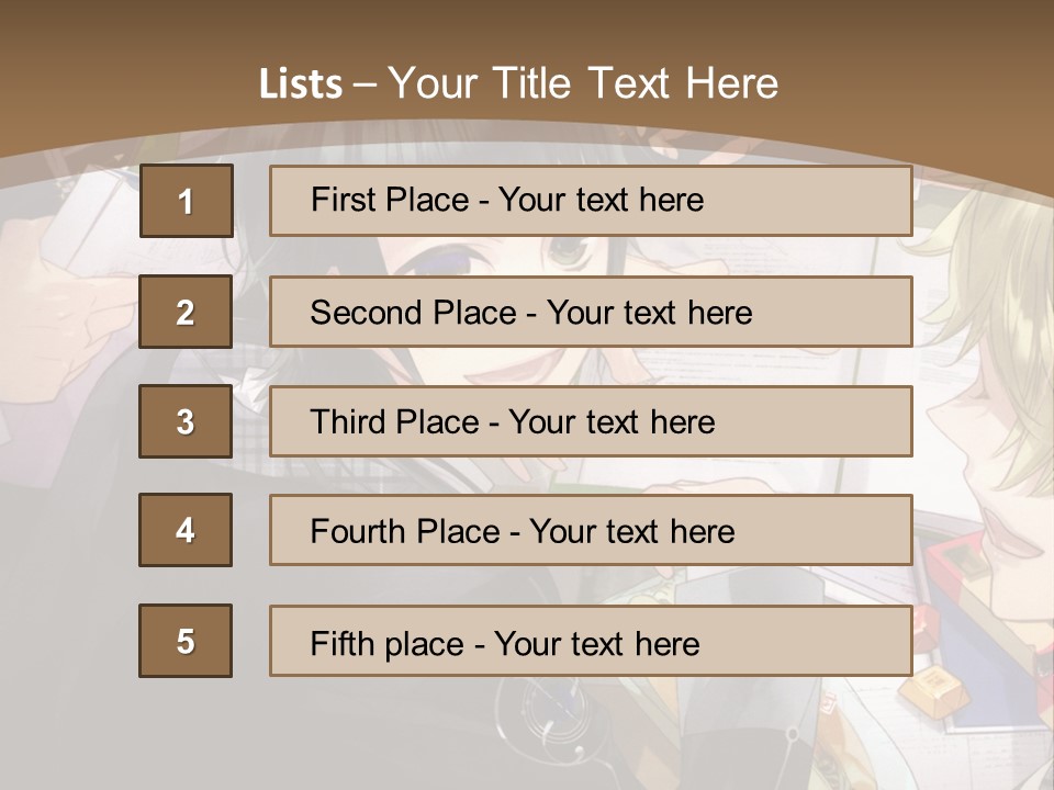 A Group Of People Sitting At A Table With A Book PowerPoint Template