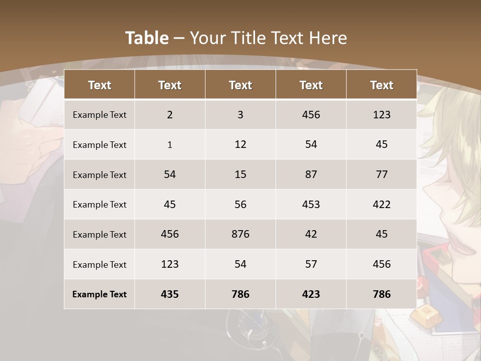 A Group Of People Sitting At A Table With A Book PowerPoint Template