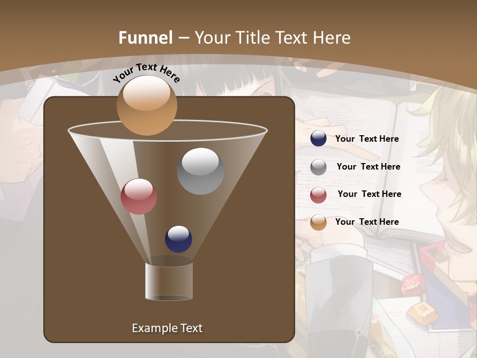A Group Of People Sitting At A Table With A Book PowerPoint Template
