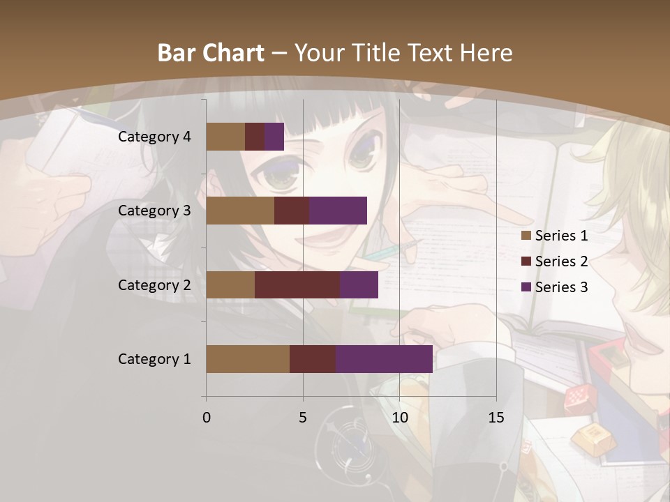A Group Of People Sitting At A Table With A Book PowerPoint Template