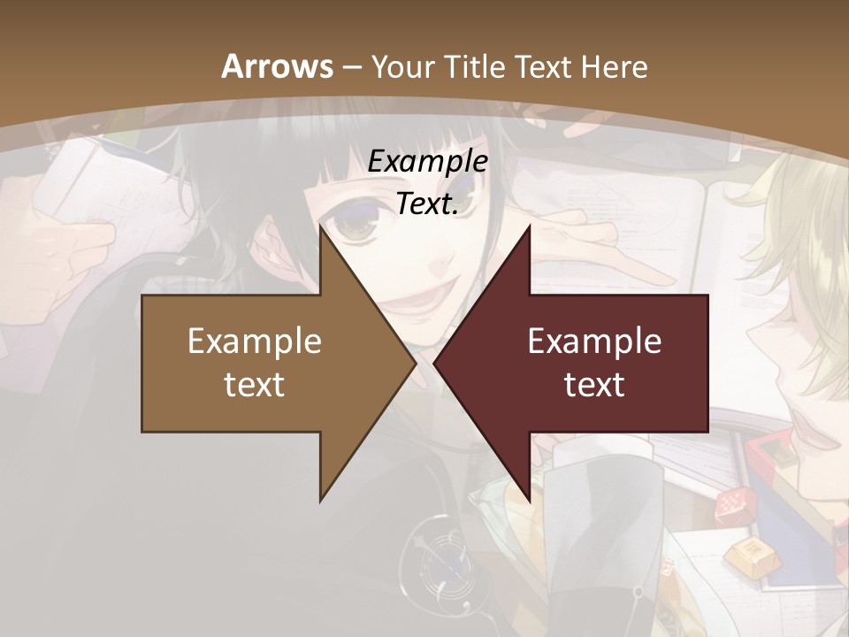 A Group Of People Sitting At A Table With A Book PowerPoint Template