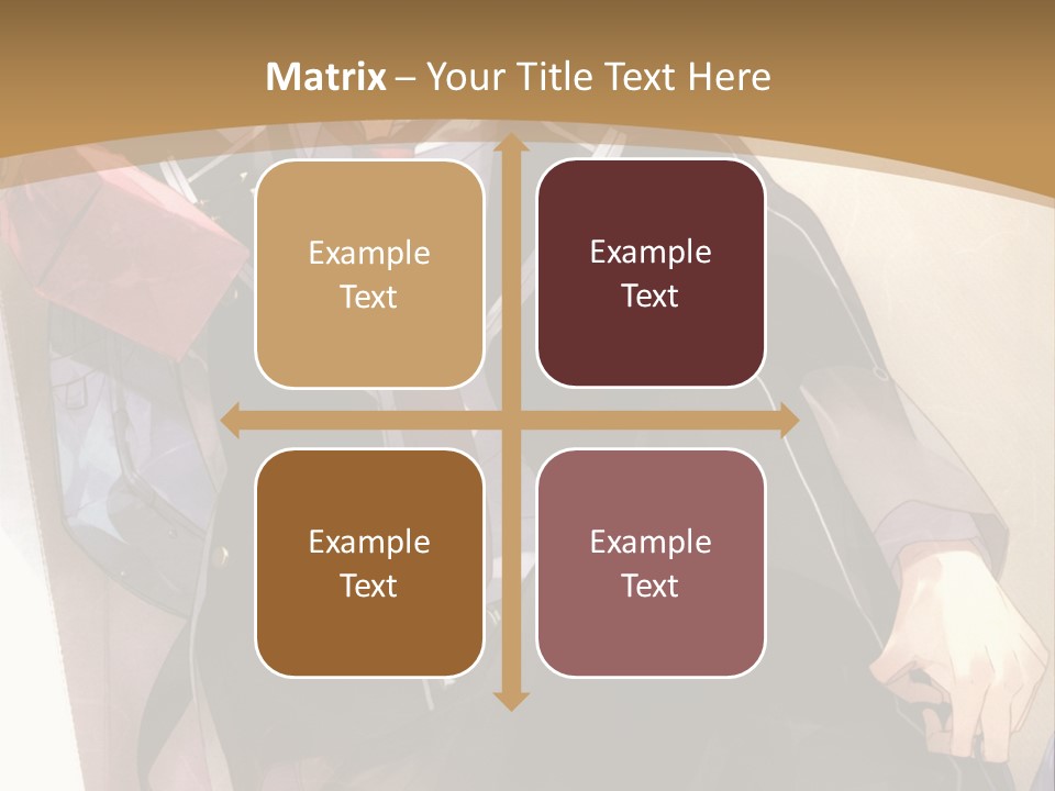 A Man In A Suit And Tie Sitting On A Window Sill PowerPoint Template