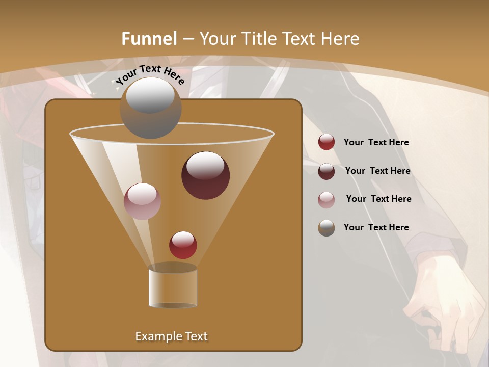 A Man In A Suit And Tie Sitting On A Window Sill PowerPoint Template